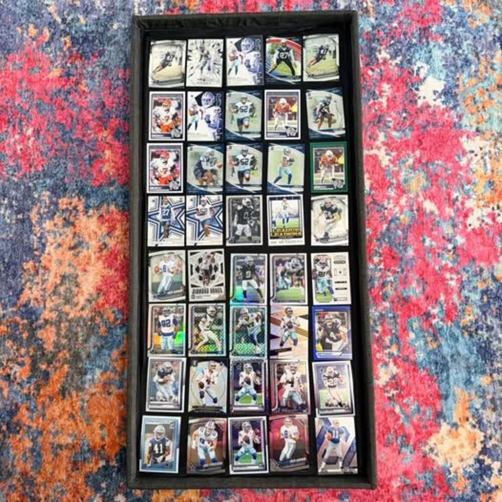 Dallas Cowboys Football Card Lot – Approx. 89 Cards – Dak, CeeDee, Micah & More